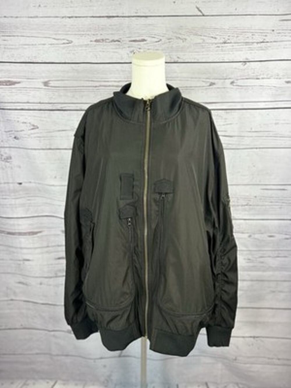 BAERSkin Ultimate Tactical Bomber Jacket Men’s 3XL Black Multi Pocket
